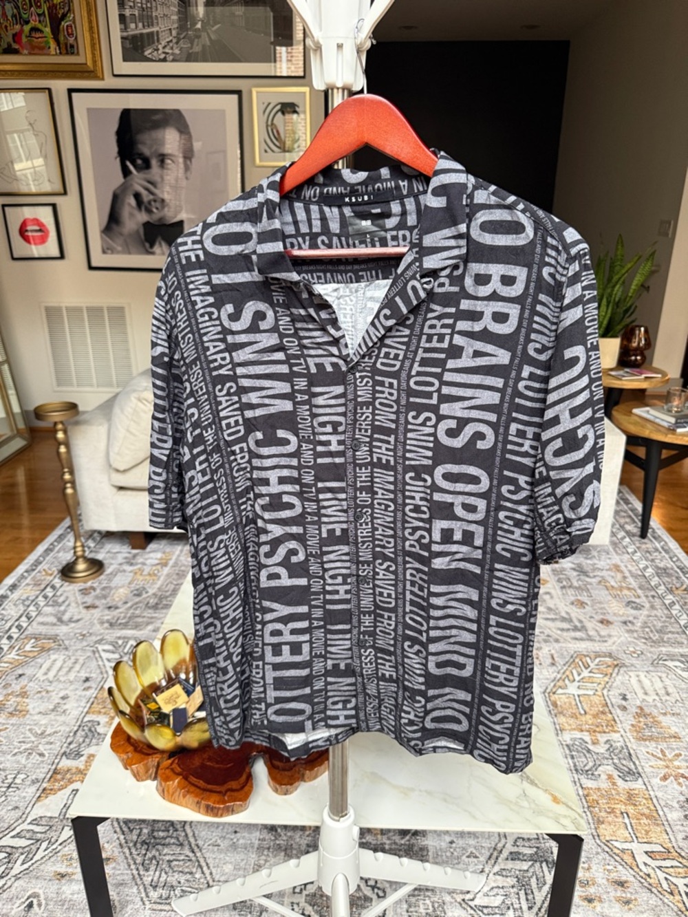 Ksubi camp color shirt
